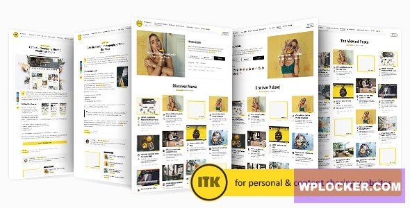 Itaka v1.7 - Content Sharing WordPress Theme