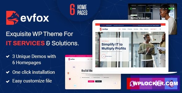 DevFox v1.6 - IT Solutions and Services WordPress Theme + RTL