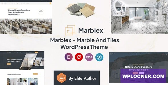 Marblex v1.1 - Marble & Tiles WordPress Theme