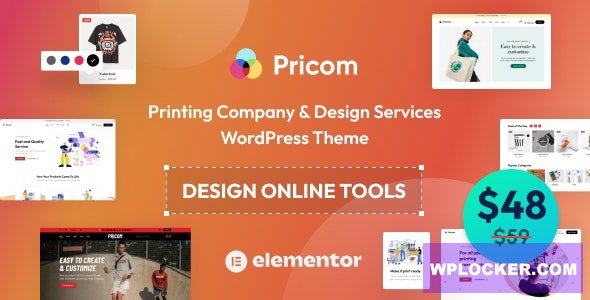 Pricom v1.4.5 - Printing Company & Design Services WordPress theme