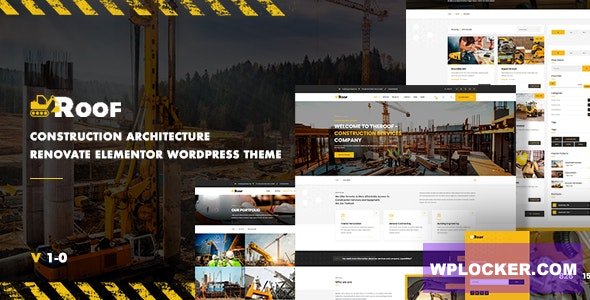 TheRoof v1.1.0 – Construction And Architecture WordPress Theme