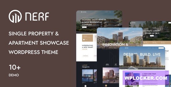 Nerf v1.0.1 - Single Property WordPress Theme