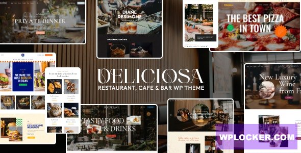 Deliciosa v1.4 - Restaurant, Cafe & Bar WordPress Theme