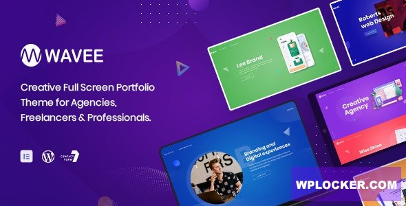 Wavee v1.3.4 - Creative Portfolio WordPress Theme