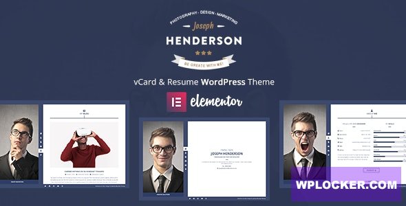 Henderson v3.0.0 - vCard & Resume WordPress Theme