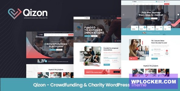 Qizon v1.0.2 - Crowdfunding & Charity WordPress Theme