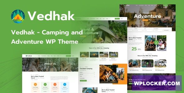 Vedhak v1.0 - Camping and Adventure WordPress Theme