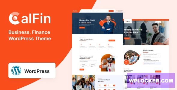 Calfin v1.0.1 - Business Finance WordPress Theme