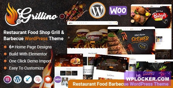 Grillino v1.4 - Grill & Restaurant Shop WordPress Theme