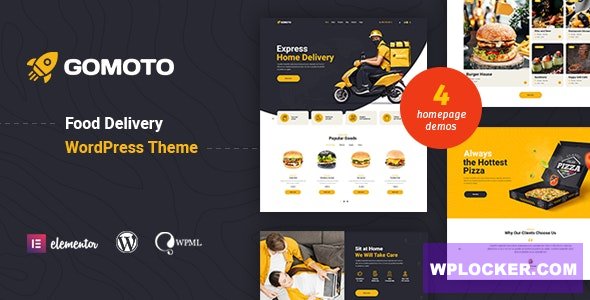 Gomoto v1.3.5 - Food Delivery & Medical Supplies WordPress Theme