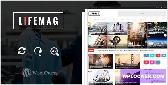 LifeMag v1.0.4 - Responsive Magazine WordPress Theme