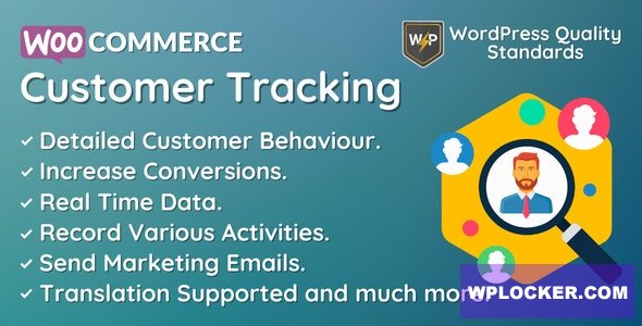 WooCommerce Customer Tracking v1.0.3 - Record User Activities