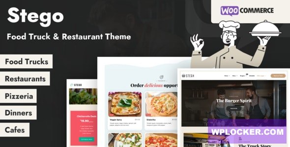 Stego v1.1.0 - Food Truck & Restaurant Theme