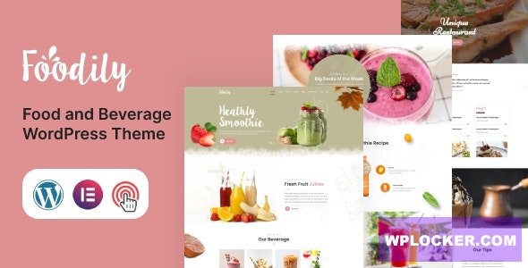 Foodily v1.2 - Food and Beverage WordPress Theme