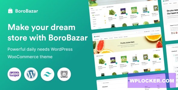 BoroBazar v1.3.9 - Grocery Store WooCommerce WordPress theme