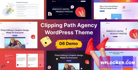 Photodit v1.0.0 - Clipping Path Agency WordPress Theme