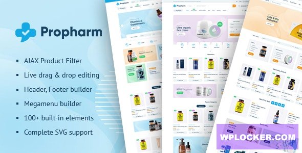 Propharm v1.6 - Pharmacy & Medical WordPress WooCommerce Theme