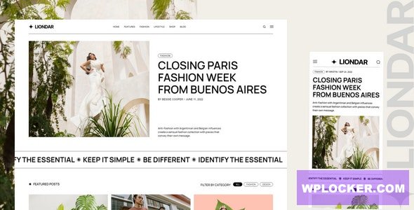Liondar - Modern Magazine Theme - 3 August 2023