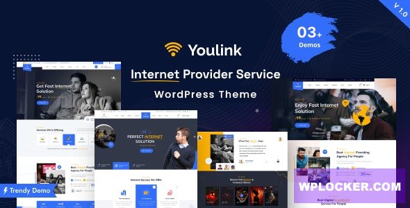 Youlink v1.0.1 - Broadband & Internet Services WordPress Theme
