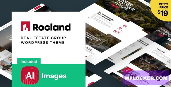 Rocland v1.0.0 - Real Estate Group WordPress Theme