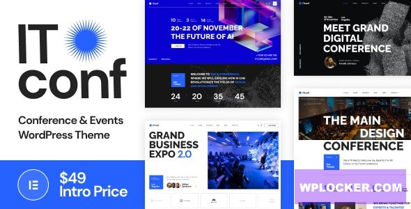 ITconf v1.0.1 - Conference & Events WordPress Theme