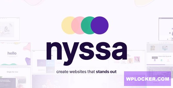 Nyssa v1.3.1 - One & Multi Page Multipurpose WordPress theme