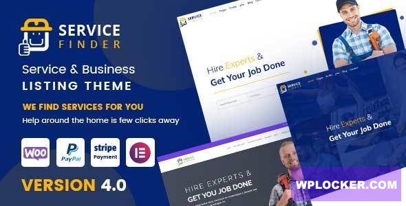 Service Finder v4.1 - Provider and Business Listing Theme