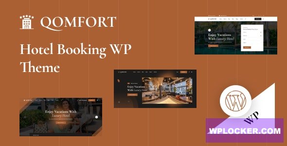 Qomfort v1.0.1 - Hotel Booking WordPress Theme