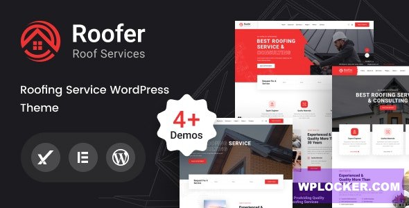Roofer v1.0 - Roofing Services WordPress Theme + RTL