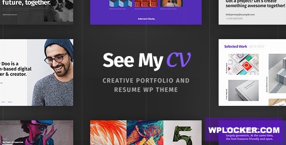 See My CV v1.1.6 - Resume & vCard WordPress Theme