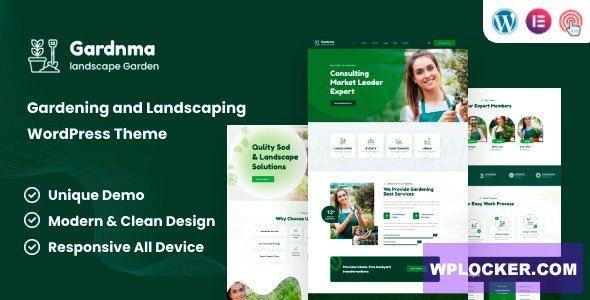 Gardnma v1.0 - Gardening and Landscaping WordPress Theme