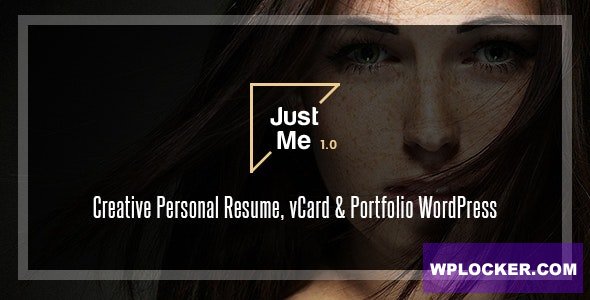 Just Me v1.0 - Creative Portfolio WordPress Theme