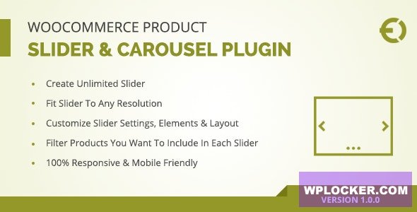 WooCommerce Product Slider & Carousel Plugin v1.1.5