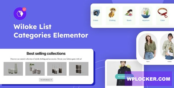 Wiloke Product Categories Elementor v1.0.0