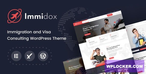 Immidox v1.0 - Immigration and Student consultancy Wordpress Theme + RTL