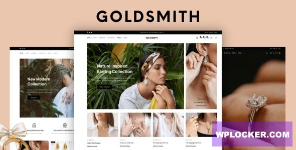GoldSmith v1.0.9 - Jewelry Store WooCommerce Elementor Theme