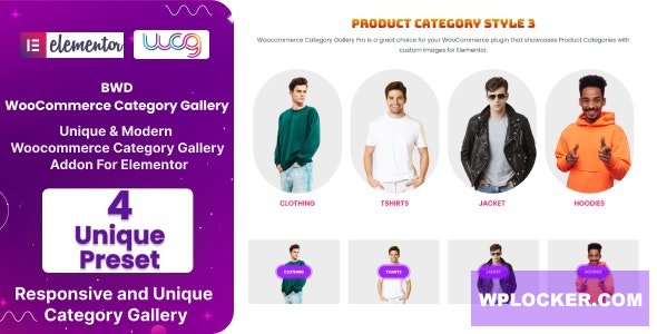 BWD WooCommerce Category Gallery Addon For Elementor v1.0