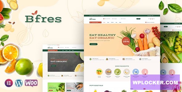 Bfres v1.0.5 - Organic Food WooCommerce Theme