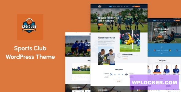 SpoClub v1.0.4 - Sports Club WordPress Theme