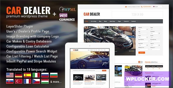 Car Dealership v1.6.0 - Automotive WordPress Theme