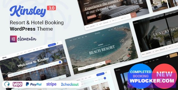 Kinsley v3.4.5 - Hotel Booking Theme