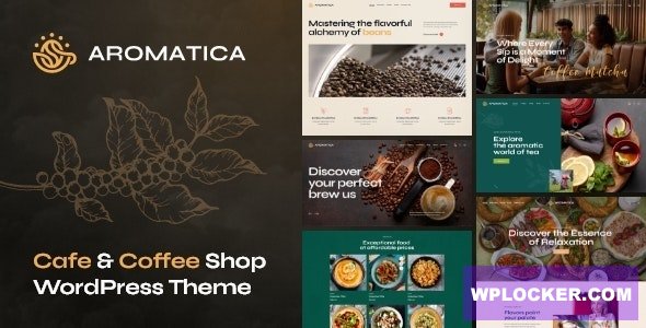 Aromatica v1.2 - Cafe & Coffee Shop WordPress Theme