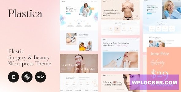 Plastica v1.0 - Plastic Surgery & Beauty WordPress Theme