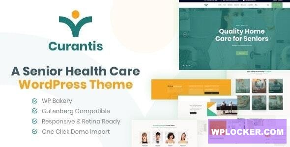 Curantis v1.0.6 - Medical Care and Nursing WordPress