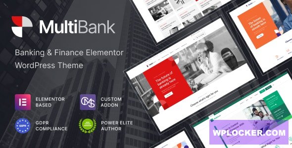 Multibank v1.1.1 - Business and Finance WordPress Theme