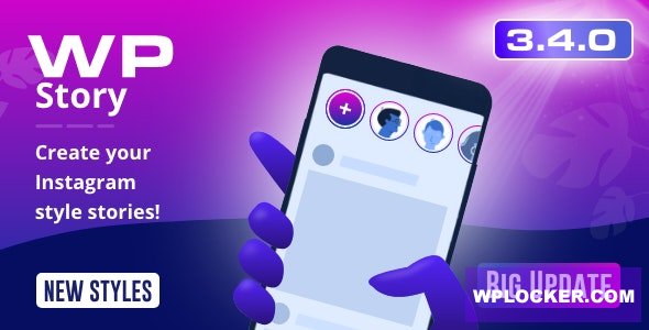 WP Story Premium v3.4.3.2 - Instagram Style Stories For WordPress
