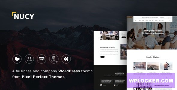 Nucy v1.2.5 - Business & Company WordPress Theme