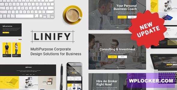 Linify v1.8 - Multipurpose Corporate WordPress Theme