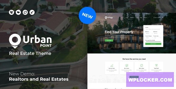UrbanPoint v1.7 - House Selling & Rental WordPress Theme
