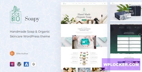 Soapy v1.1.2 - Handmade & Organic Skincare WordPress